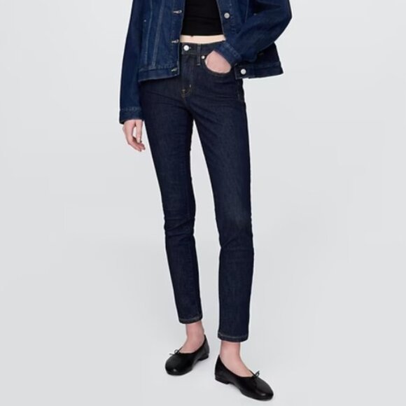 Women’s GAP True Skinny Midrise Jeans 30R | NWOT | Dark Wash Stretch Denim - Picture 9 of 9